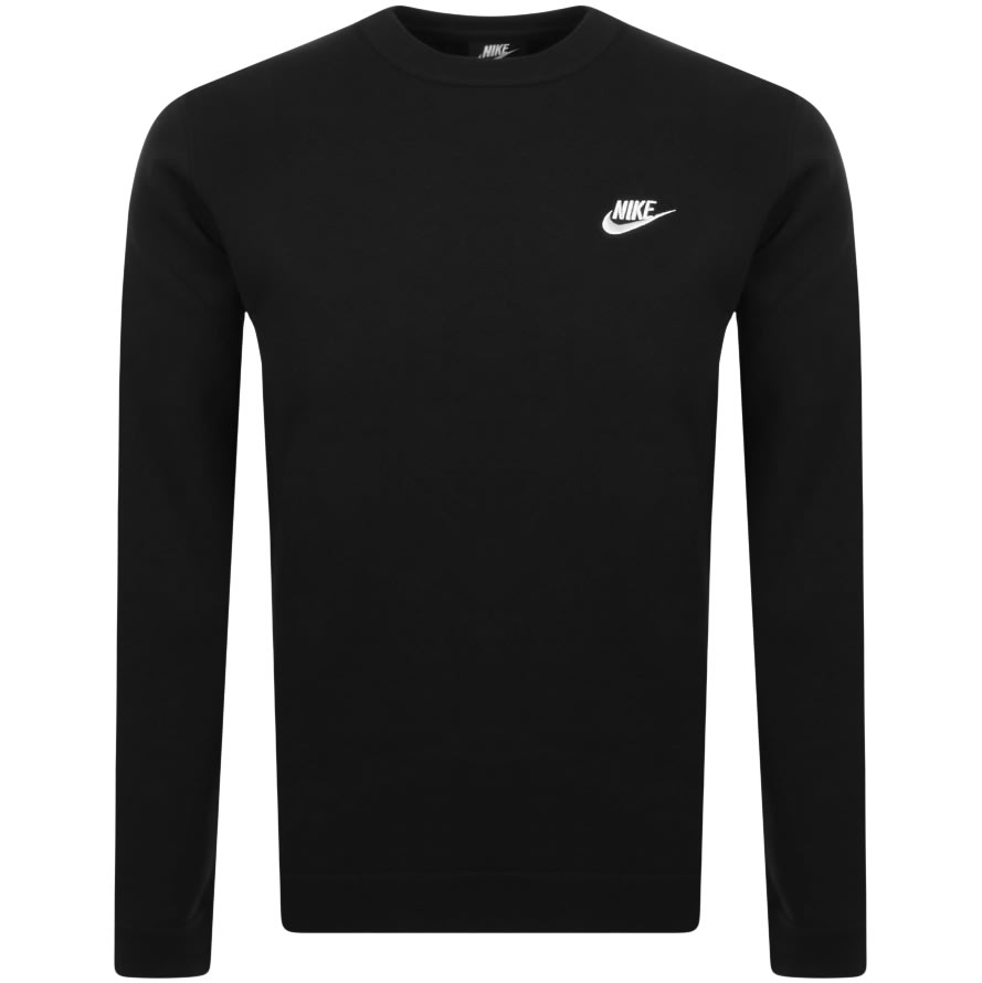 Alternative Image for ProductNike Crew Neck Club Sweatshirt Black1